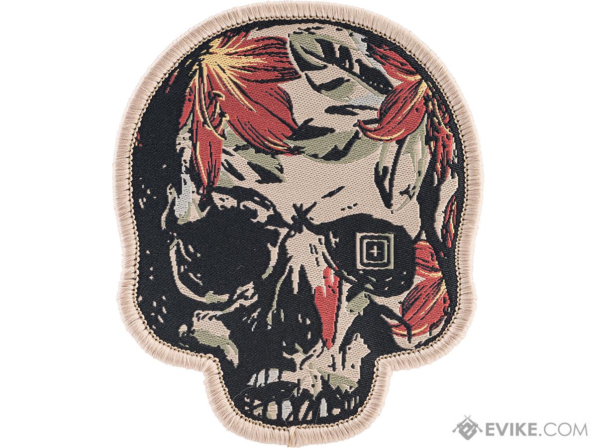 5.11 Tactical Tropical Skull Embroidered Morale Patch