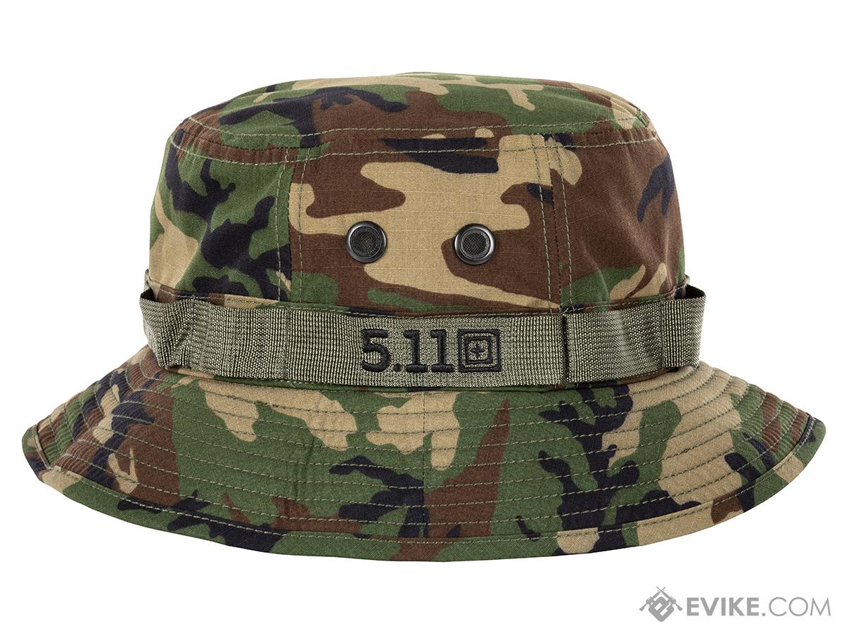 5.11 Tactical Boonie Hat (Color: Woodland / Small - Medium)