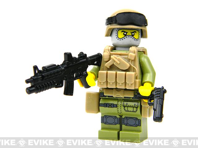 Battle Brick Customs Military Mini-Figure (Model: Force Recon Marine ...