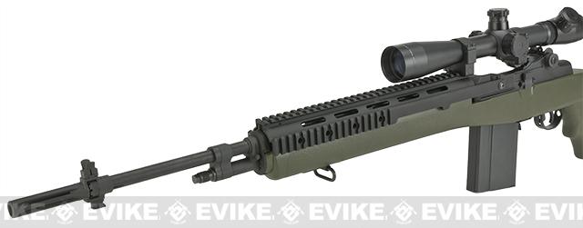 G&P M14 DMR Custom Airsoft AEG Sniper Rifle (Package: Foliage Green ...