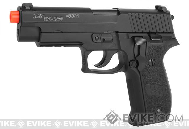 z SoftAir Sig Sauer Licensed KJW P226 Full Metal Airsoft Gas Blowback with  Threaded Barrel (OD Green), Airsoft Guns, Gas Airsoft Pistols -   Airsoft Superstore