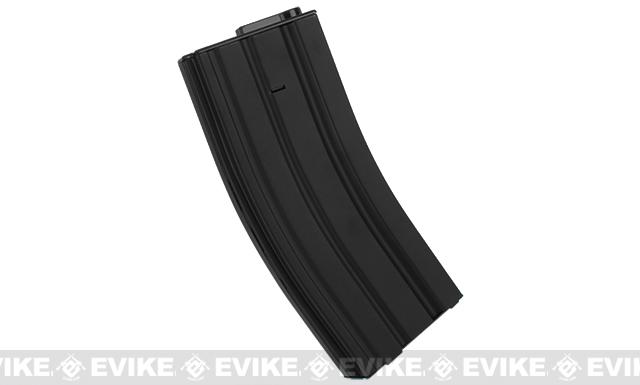 A&k 60rd Metal Mid-cap Magazine For M4 Airsoft Aeg Rifles (color: Black 