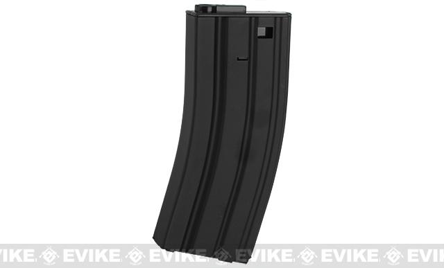 A&K 60rd Metal Mid-Cap Magazine for M4 Airsoft AEG Rifles (Color: Black ...