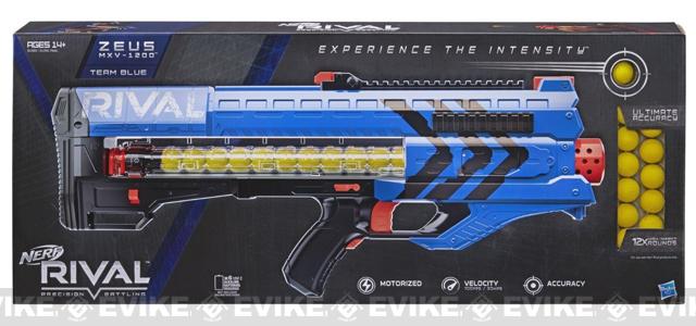 Nerf Rival Zeus MXV 1200 Electric Powered Blaster - Blue, MORE, NERF ...