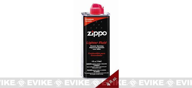 Zippo Clean Burning Lighter Zippo Lighter Fluid - 4 Ounces, Tactical Gear/Apparel, Outdoor Equipment Survival, Fire - Evike.com Airsoft Superstore