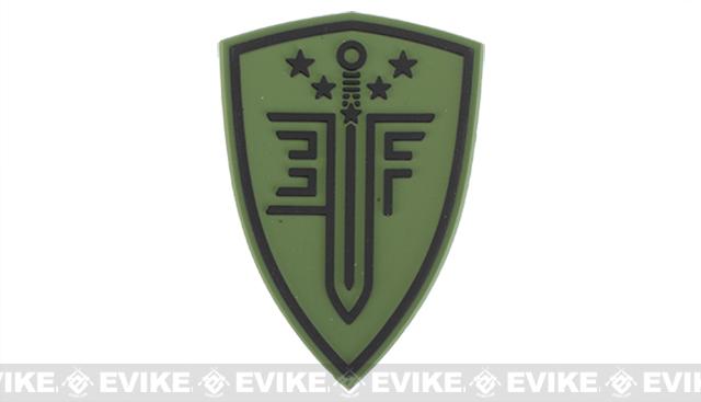 Elite Force PVC Shield Patch (Color: Green)