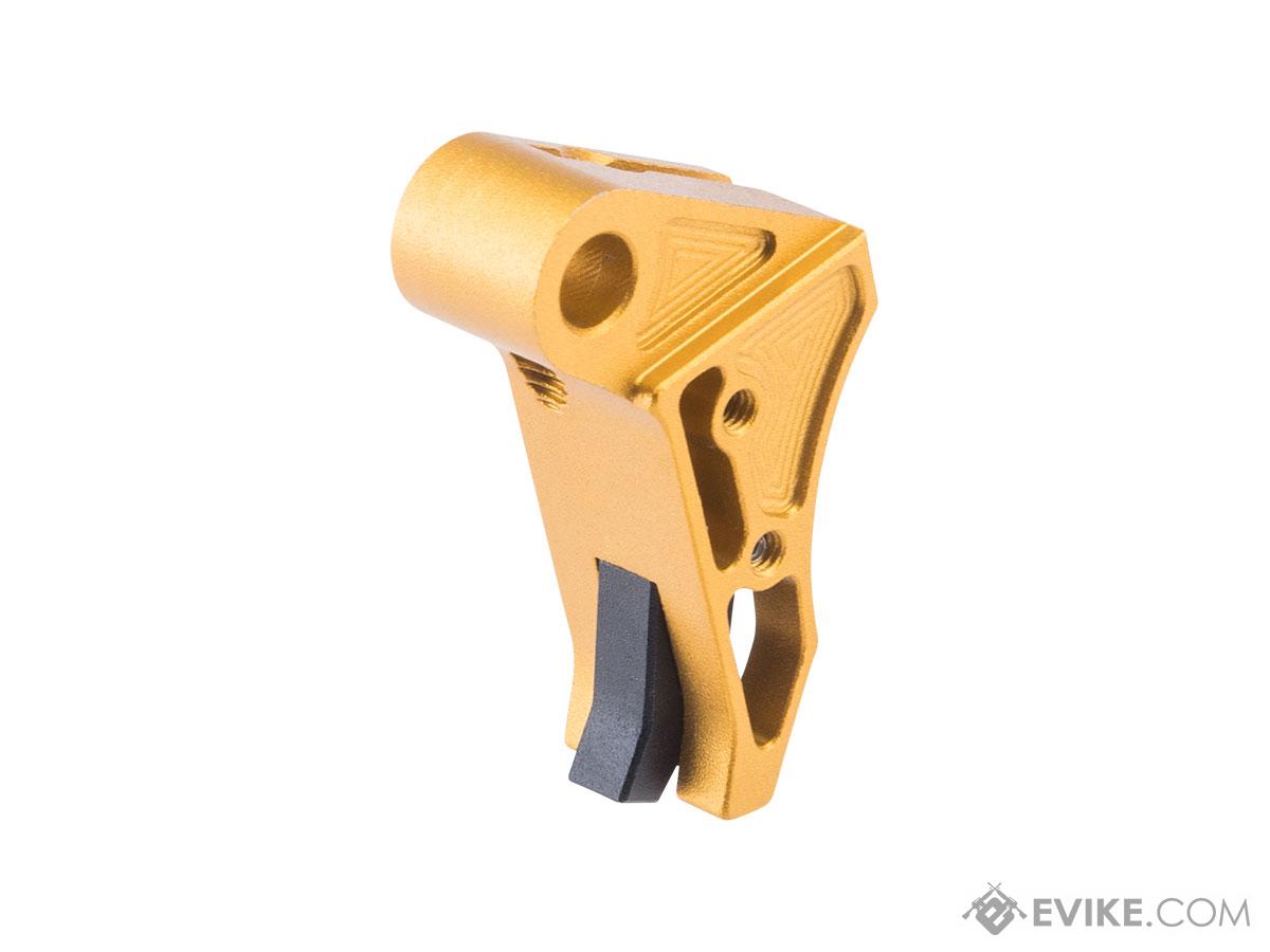 5KU EX Style Competition CNC Trigger for Elite Force Glock Gas Blowback Pistols (Color: Gold-Black)