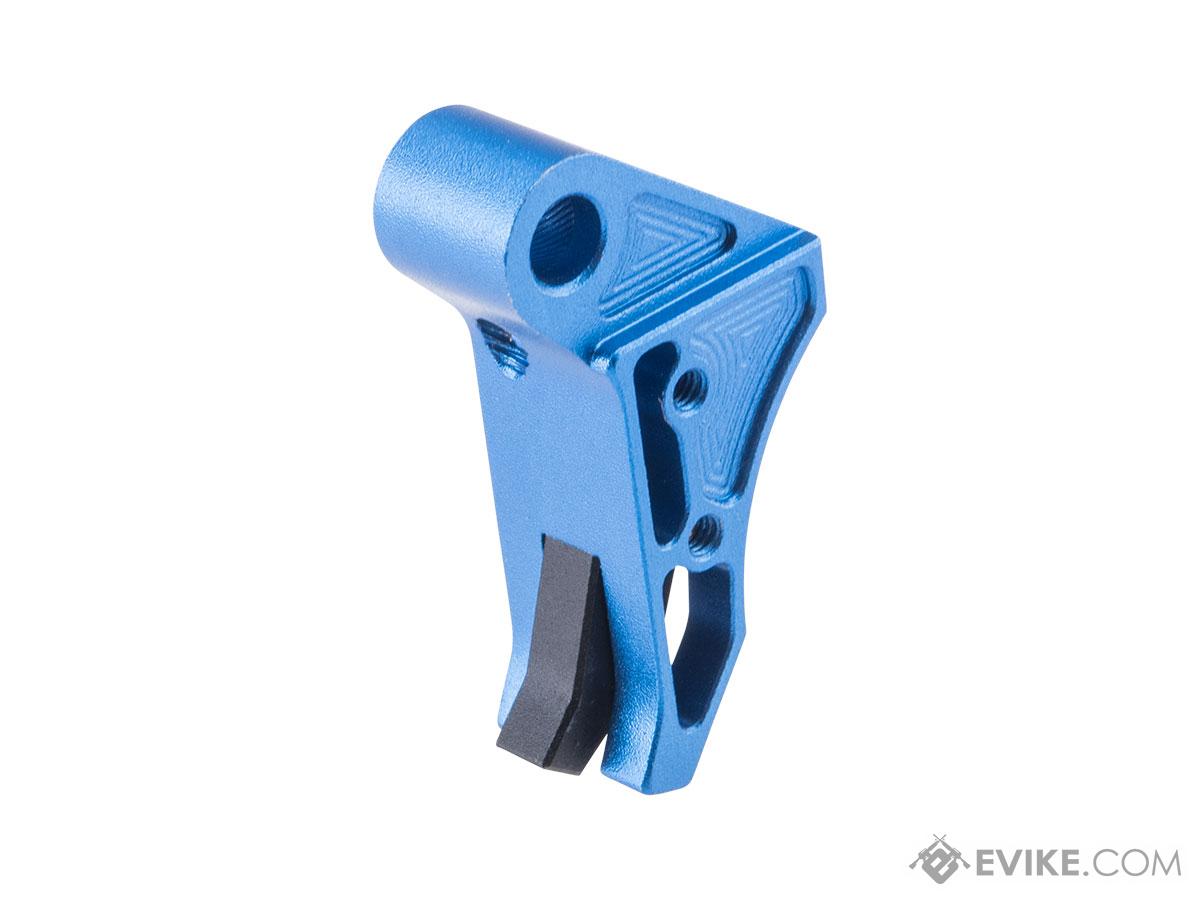 5KU EX Style Competition CNC Trigger for Elite Force Glock Gas Blowback Pistols (Color: Blue-Black)