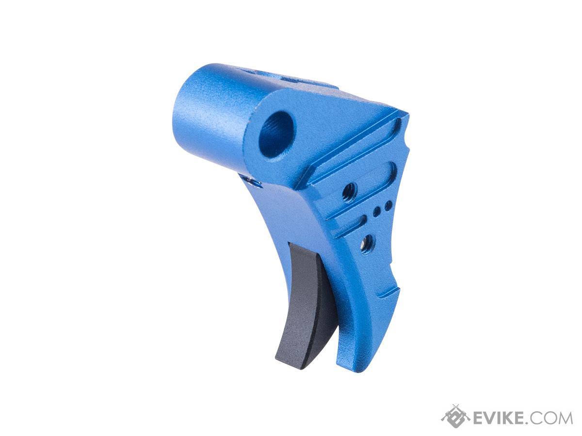 5KU EX Style Enhanced CNC Trigger for Elite Force Glock Gas Blowback Pistols (Color: Blue-Black)