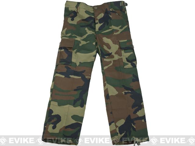 Rothco Kid's BDU Pants (Color: Woodland / Size 14)