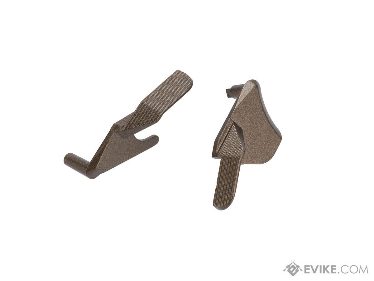 AW Custom HX Ambidextrous Thumb Safety (Color: Tan)