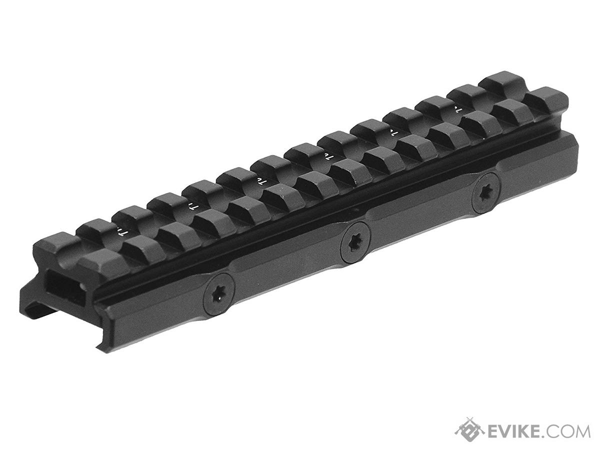 UTG Super Slim 20 MOA Elevated Picatinny Mount (Style: 13 Slot ...