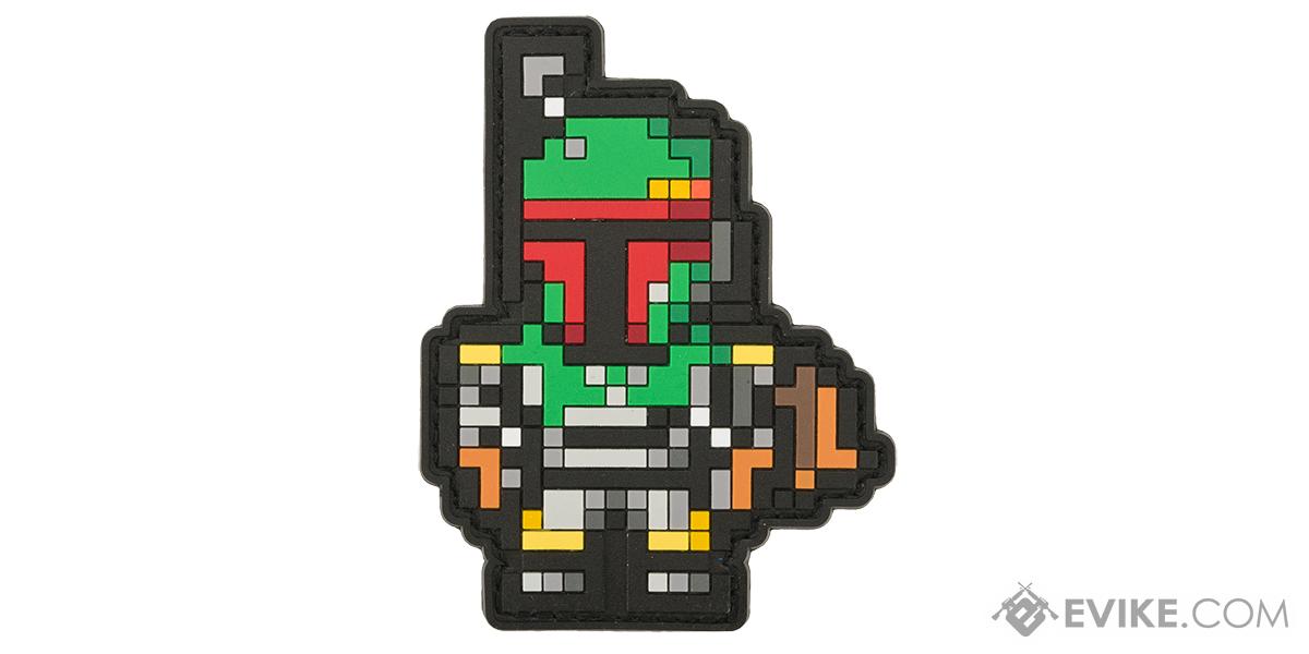 Aprilla Design PVC IFF Hook & Loop 8-Bit Series Patch (Model: Boba V2)