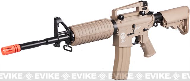 Evike Com Special Edition G G Crane Stock Cm16 Carbine Airsoft Aeg Rifle Package Tan Gun Only Airsoft Guns Airsoft Electric Rifles