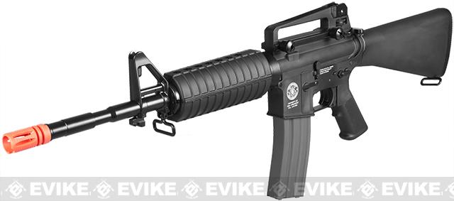 G&G Combat Machine M16 Carbine AEG Airsoft Rifle ( Black )