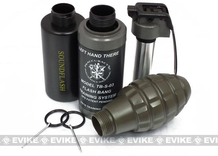 Thunder B Airsoft Co2 Simulation Grenade (Package: 3 Shell Set / Shell  Sampler), Accessories & Parts, Hand Grenades & Mines -  Airsoft  Superstore