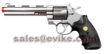 UHC Cobra  Spring Revolver (Length: 6 / Silver with Black Grips)