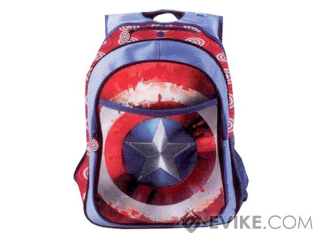 marvel captain america shield backpack