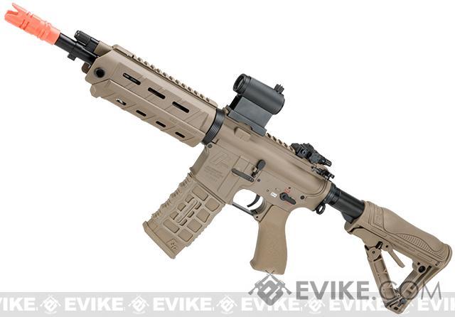 G&G GCR4 G26 Full Metal Airsoft Electric AEG Rifle (Package: Tan / Gun ...