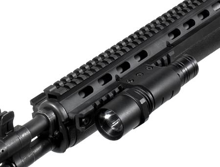 UTG Tactical Handheld Xenon Flashlight with Weapon-Mount and Remote ...