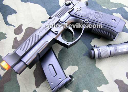 LS - Réplique Pistolet Airsoft M9 GBB Gaz 1 Joule - SILVER - Heritage  Airsoft