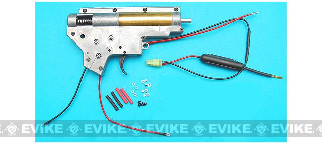 GP Complete 8mm Reinforced Gear Box for M4 M16 Airsoft AEG (Configuration:  Front Wired / Small Tamiya / 340-400 FPS), Accessories  Parts, AEG  Internal Parts, Gearbox, Version 2 Gearboxes - Evike.com Airsoft Superstore