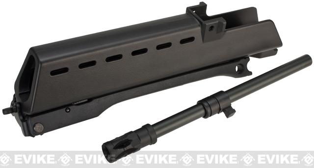 Pre-Order ETA January 2025 JG MG36 Reinforced Handguard w/ Bipod For G36 Series Airsoft AEG