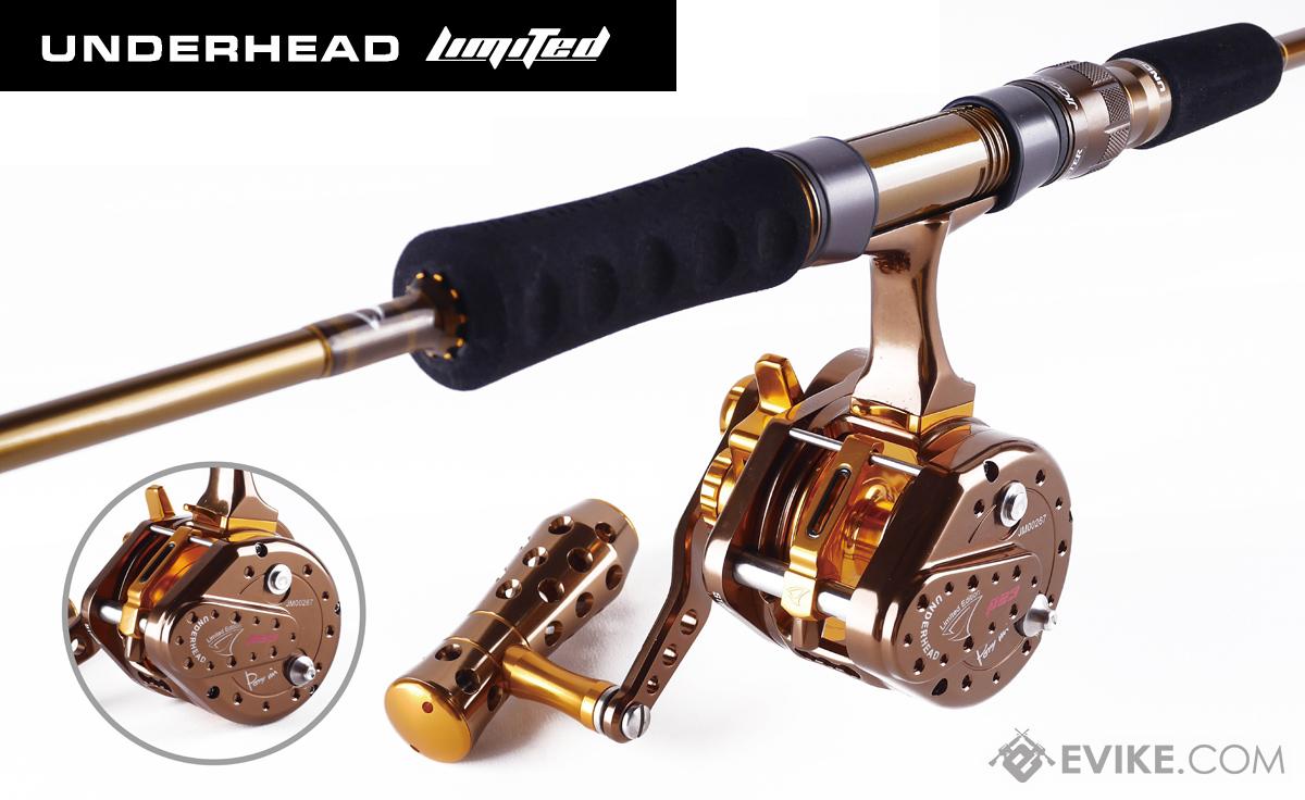 Jigging Master UnderHead Reel (Color: Coffee Gold Limited Edition / PE10N / Right  Hand), MORE, Fishing, Reels -  Airsoft Superstore