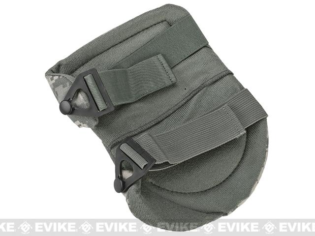 King Arms Warrior Advanced Tactical QD Knee Pads (Color: ACU / Army ...