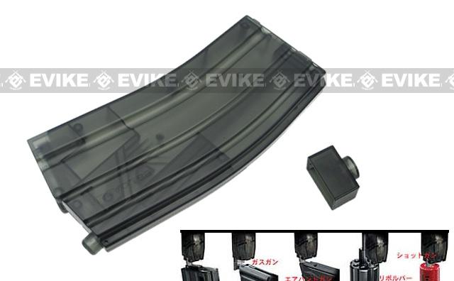 Dboys / Firepower M4 Magazine Shaped 500rd BB Speed Loader - Transparent Black