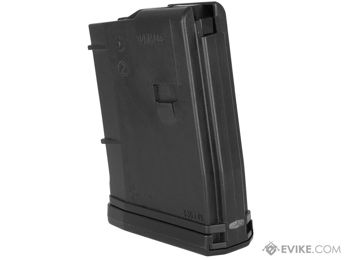 Mission First Tactical 10 Round Polymer Magazine 5.56mm / .223 / .300 AAC  (Color: Black)