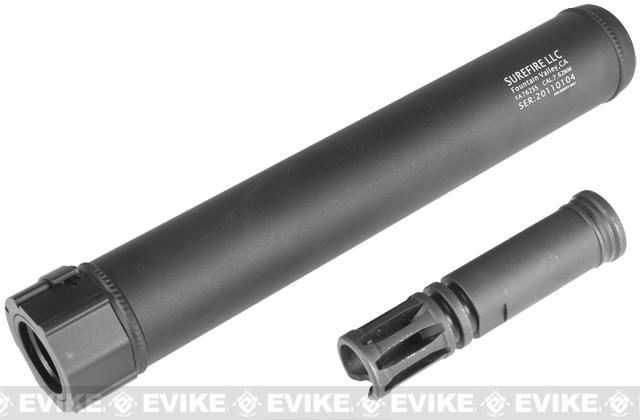 Z Surefire Licensed Airsoft Qd Mock Suppressor 98 Barrel Extension By Madbull Accessories 3801