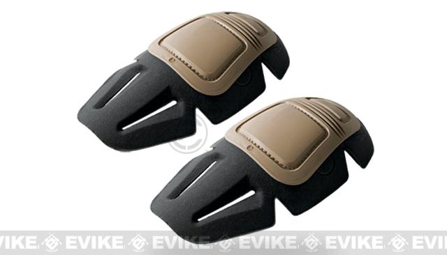 Crye Precision AIRFLEX Combat Knee Pad Set (Color: Khaki)