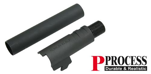 Guarder Steel Barrel & Chamber Set for Tokyo Marui MEU Series Gas Blowback (Black)