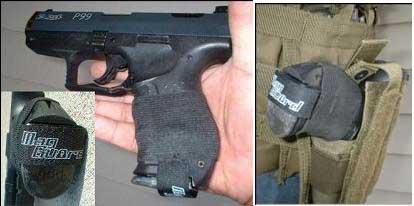 Tactical MagGuard for Handguns for Airsoft Gas Blowbacks