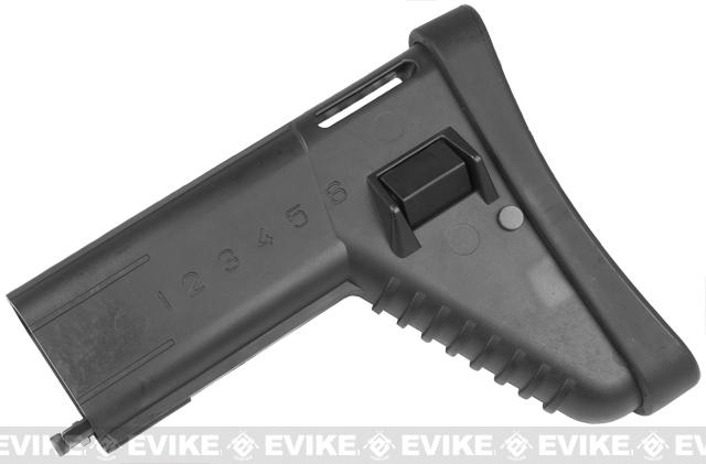 WE-Tech / FN SCAR-L Gas Blowback Stock Assembly (Color: Black / Stock)