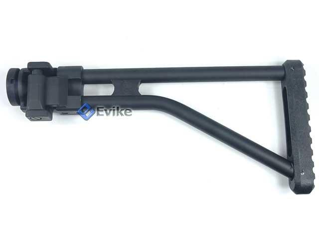 Steel LR300 Style Skeleton Folding Stock for M4 / M16 Series Airsoft ...