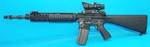 G&P M16A2 Full Stock for WA / WE M4 Series Airsoft GBB Rifle 