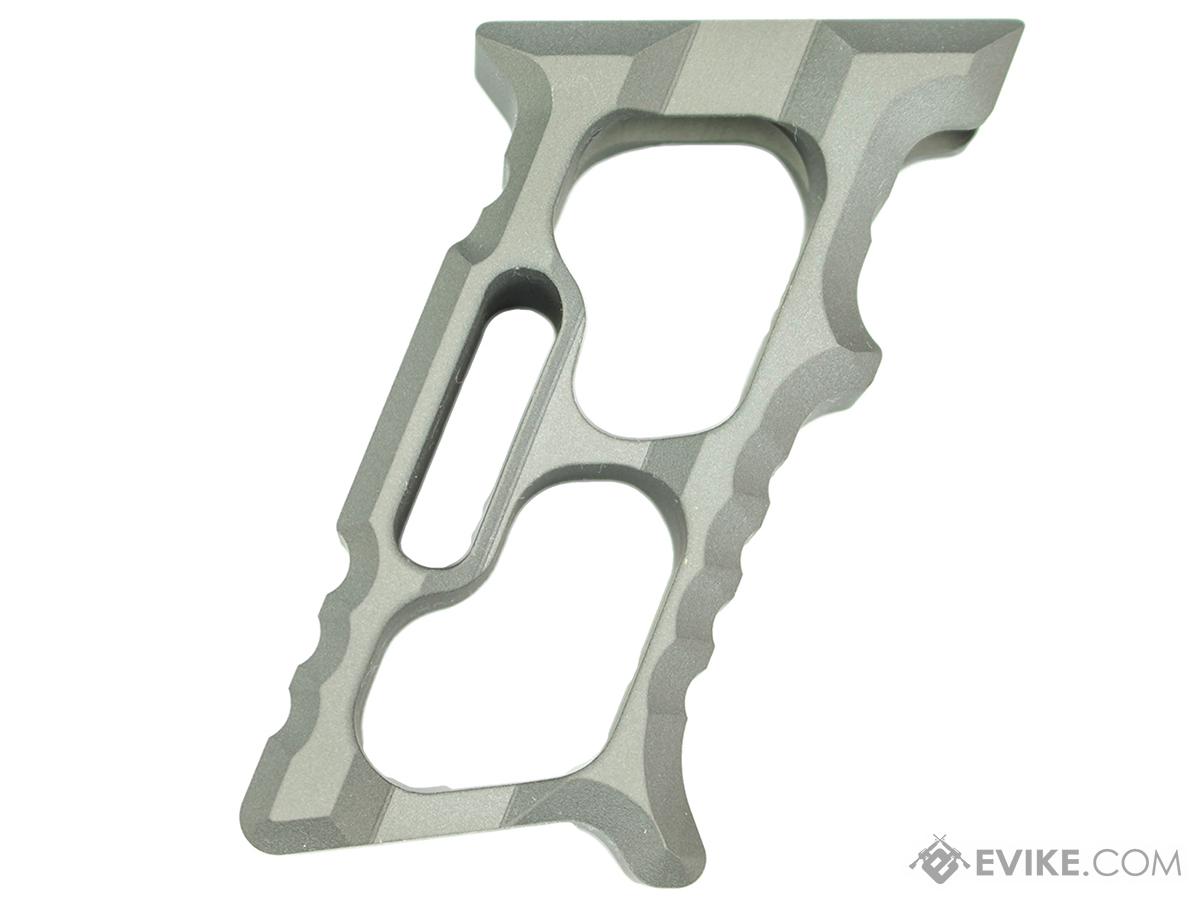 Tyrant Designs CNC Halo Minivert Grip (Color: Grey)