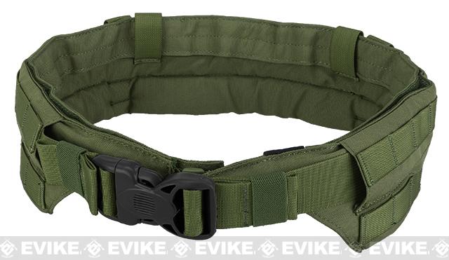 TMC Padded Modular Duty / Battle / Rig Belt (Color: OD Green), Tactical ...