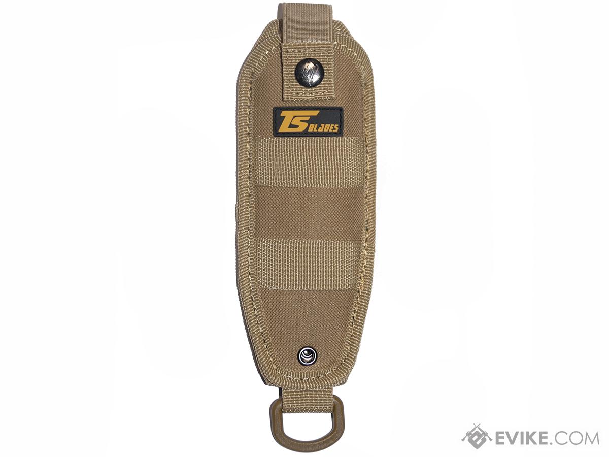 TS Blades EVO Nylon Holster for Dummy PVC Knives (Color: Tan)