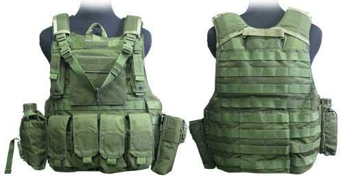 Black Owl Gear Phantom Marine Force Recon Tactical Vest Full Set