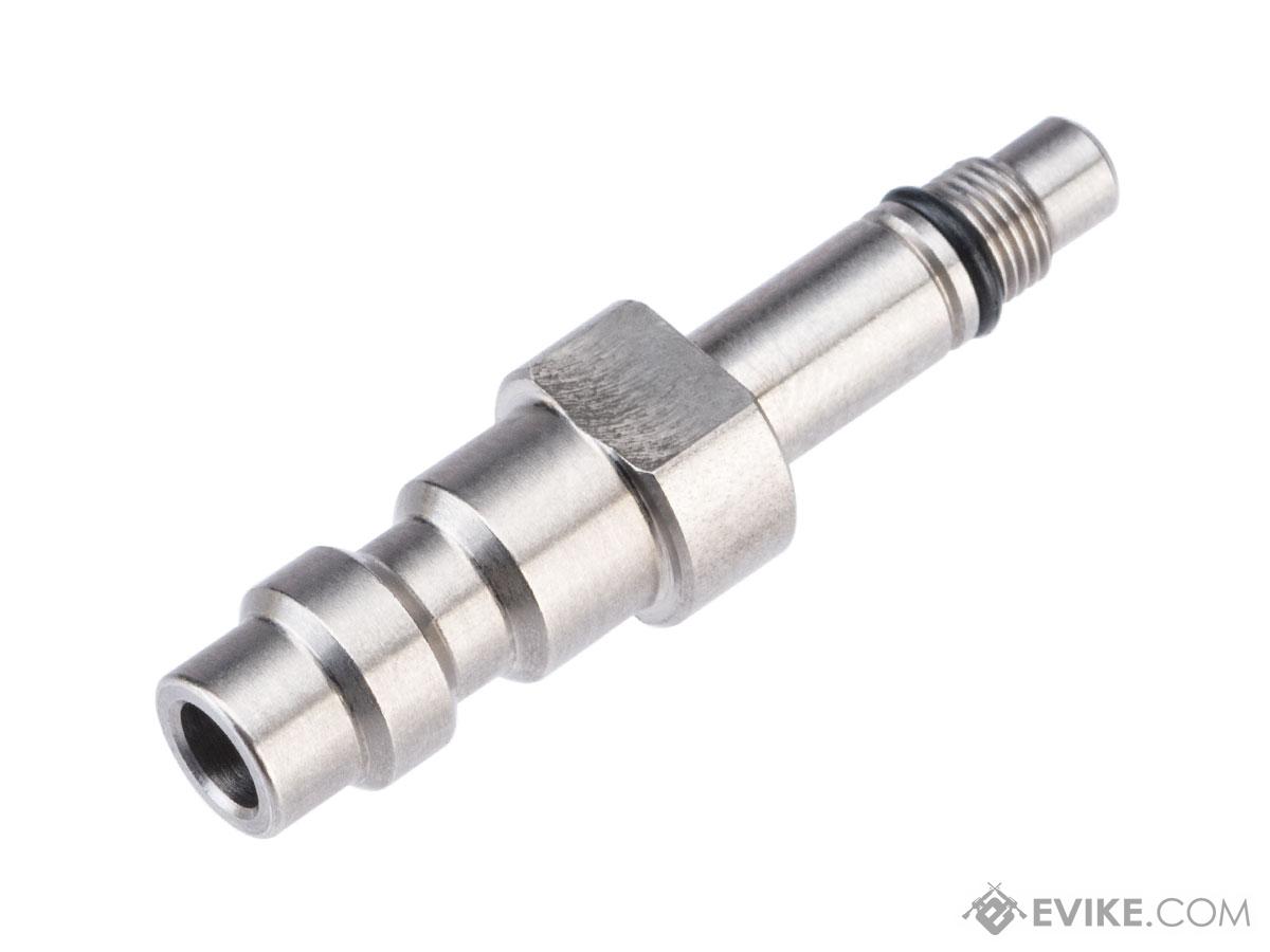 Action Army CNC Stainless Steel HPA Adapter Valve for Green Gas Magazines (Model: KWA / KSC)