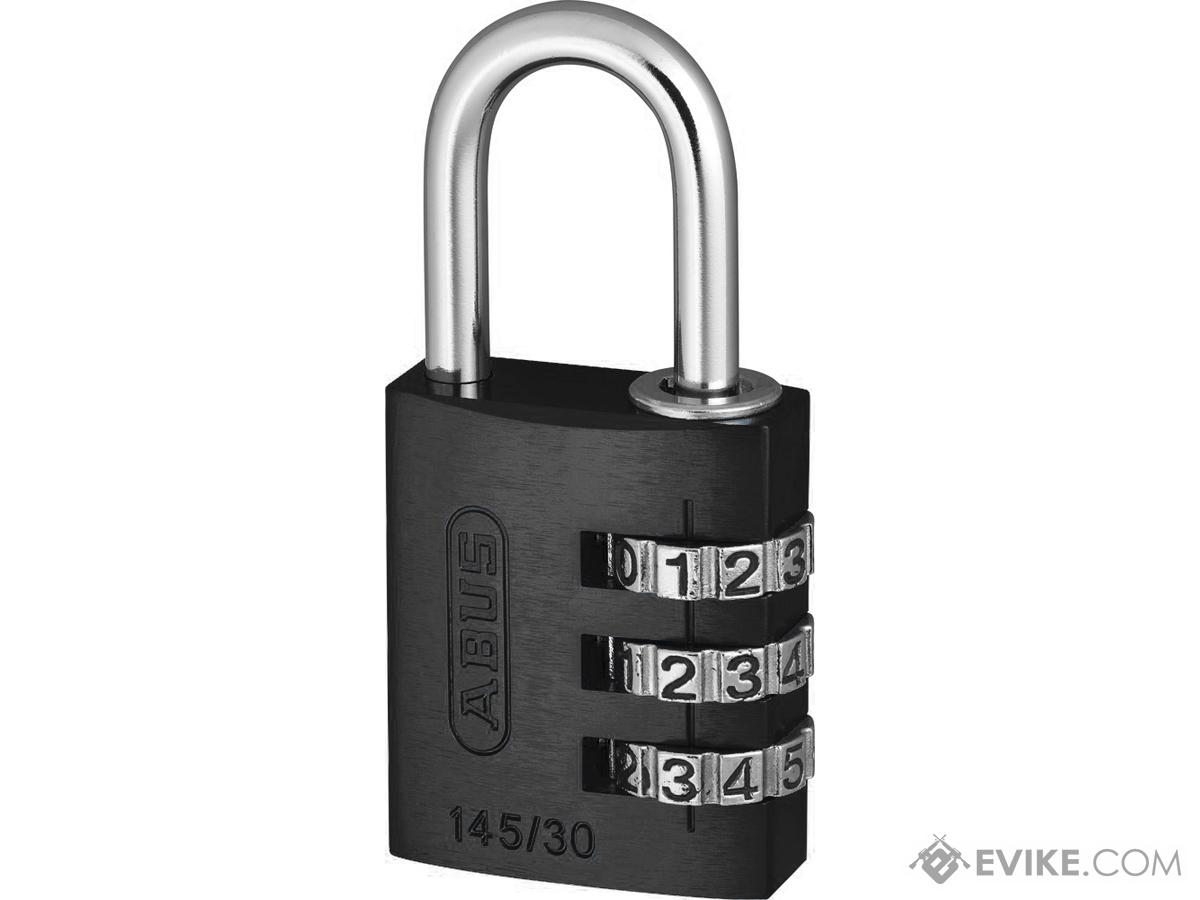 ABUS Combination Lock (Model: 145/30 Black / Level 3), Tactical Gear ...