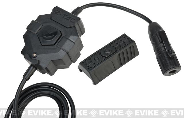 Element Z-Tactical Push-To-Talk PTT Radio Adaptor w/ Wireless Remote (Connector: Midland)