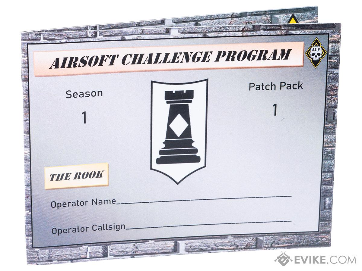 Airsoft Challenge Program Season 1 Patch Pack (Model: The Rook Defensive)