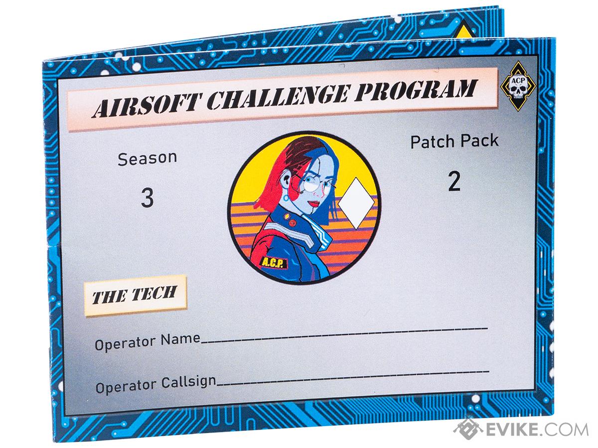 Airsoft Challenge Program Season 3 Patch Pack (Model: The Tech Equipment & SKill)