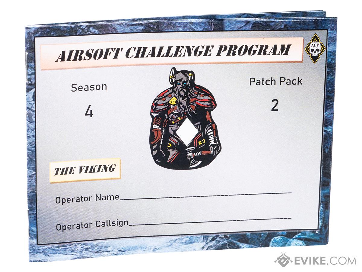 Airsoft Challenge Program Season 4 Patch Pack (Model: The Viking Raiding & Teamwork)