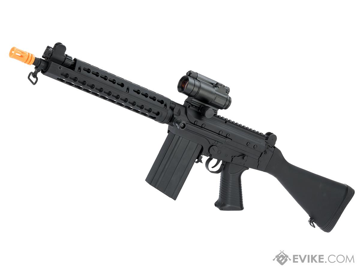 6mmProShop Full Metal FAL Carbine Airsoft AEG With Keymod Handguard ...