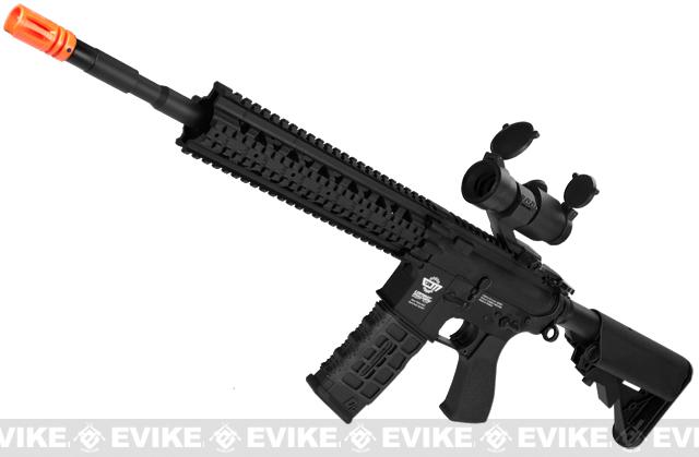 G&G CM16 R8-L Airsoft AEG Rifle Combo Package w/ Scope (Package: Black / Gun Only)